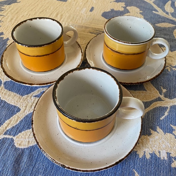 VTG I W.R. Midwinter, Ltd. I Stonehenge I Creation Pattern I Tea Saucers - Picture 15 of 16